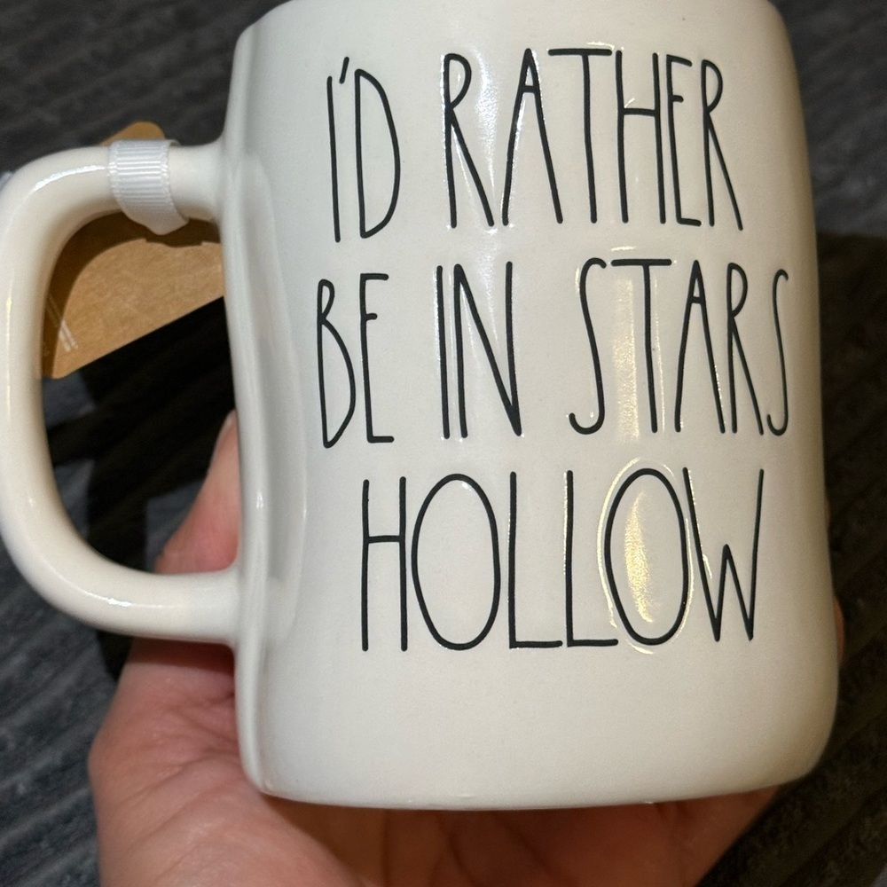Rae Dunn x Gilmore Girls Mug with Pink Interior I’D RATHER BE IN STARS HOLLOW - Picture 7 of 8